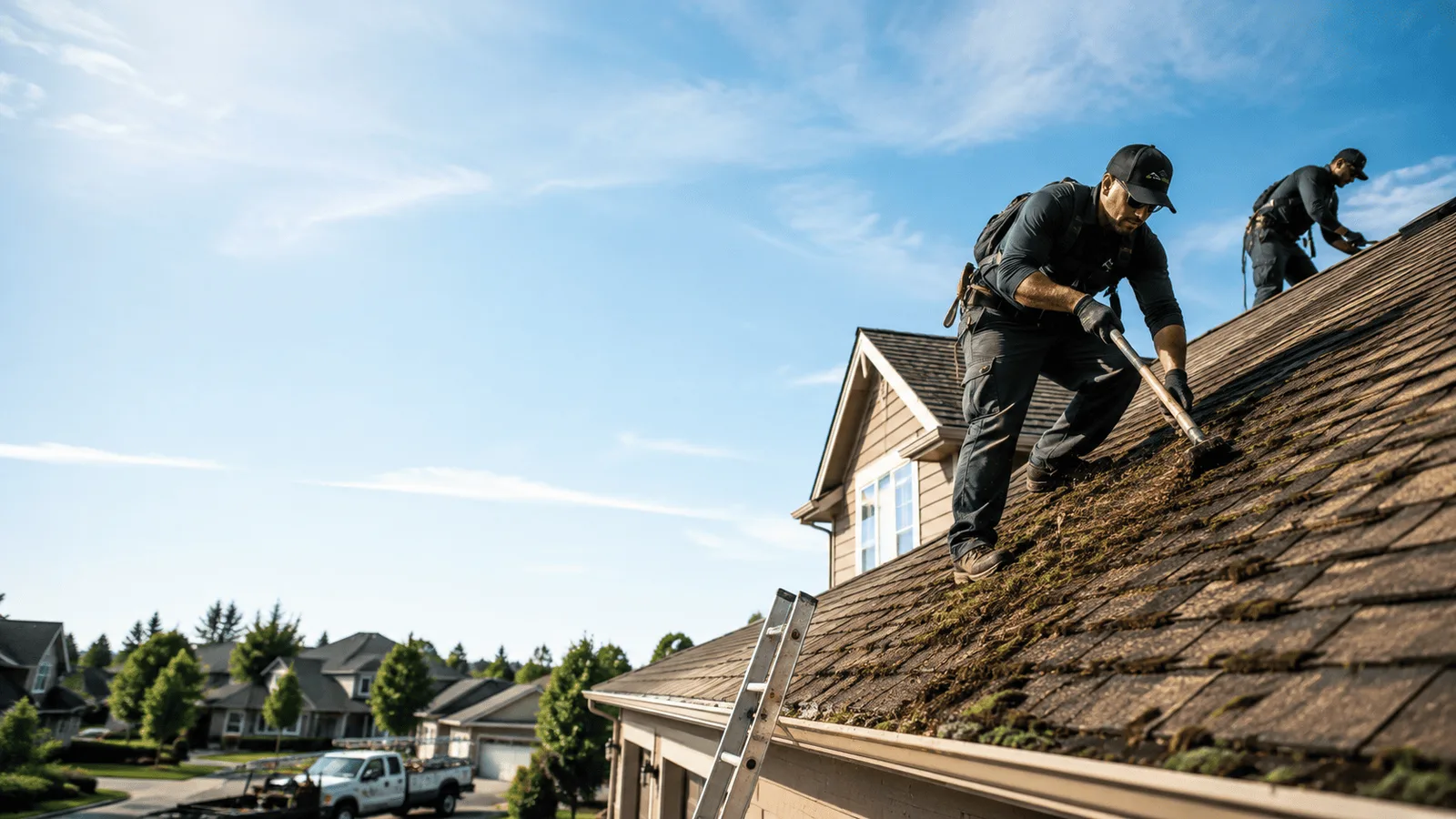 Roof Moss Removal in Geneseo, NY near me